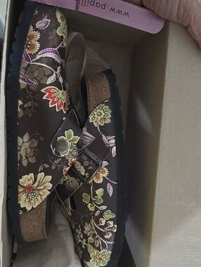 Papillio Boston Floral, Birko-Flor Indian Garden, Womens 6